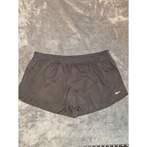 Nike Swim Board Shorts Womans 3X‎ Black Swim Bottoms Active Athlesier
